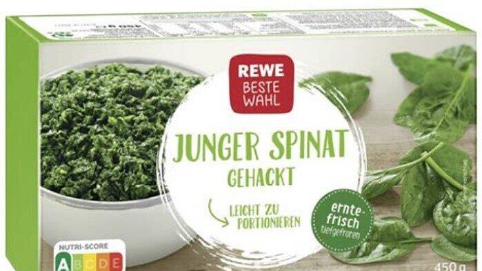Spinat-Rückruf