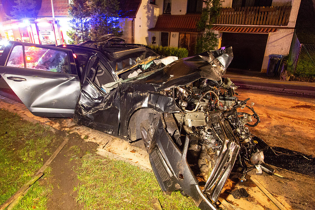 Landkreis Sonneberg: Fünf junge Menschen bei Frontalcrash schwer verletzt