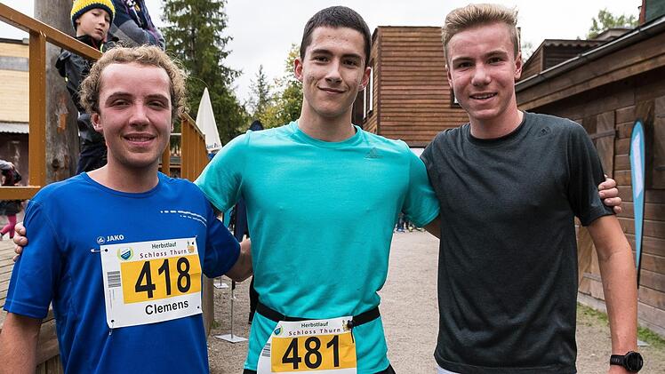 Clemens Gundermann (v. li.), Maxi Jakimenko und Jan Pluta