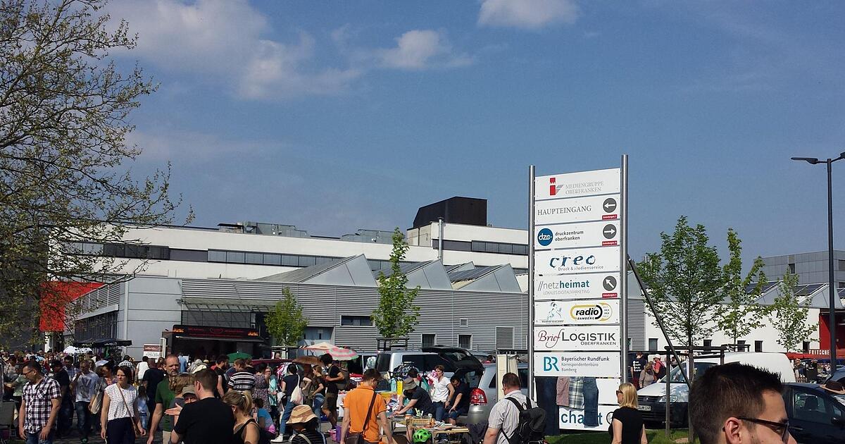 12. FTFlohmarkt auf dem Gelände der Mediengruppe Oberfranken