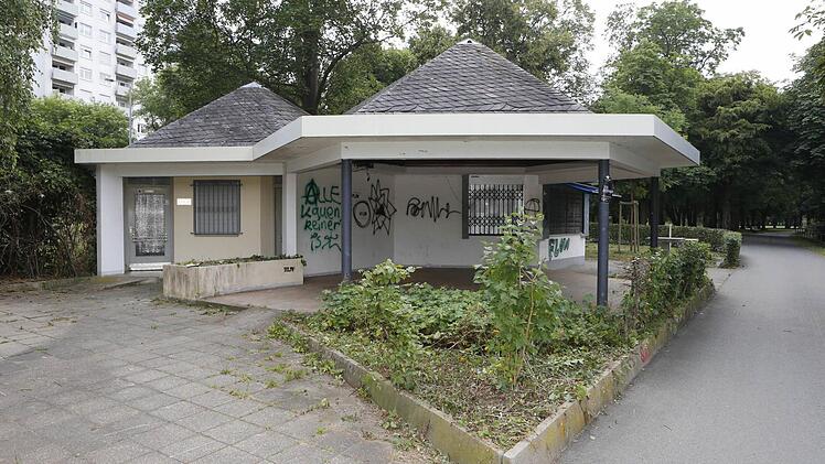 Postalisch gehört der Kiosk am Bamberger Adenauerufer zum Kunigundendamm. Foto: Matthias Hoch