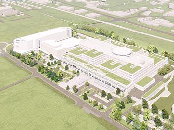 Coburg: Neues Klinikum soll 562 Millionen Euro kosten: Wann ist der Baustart?