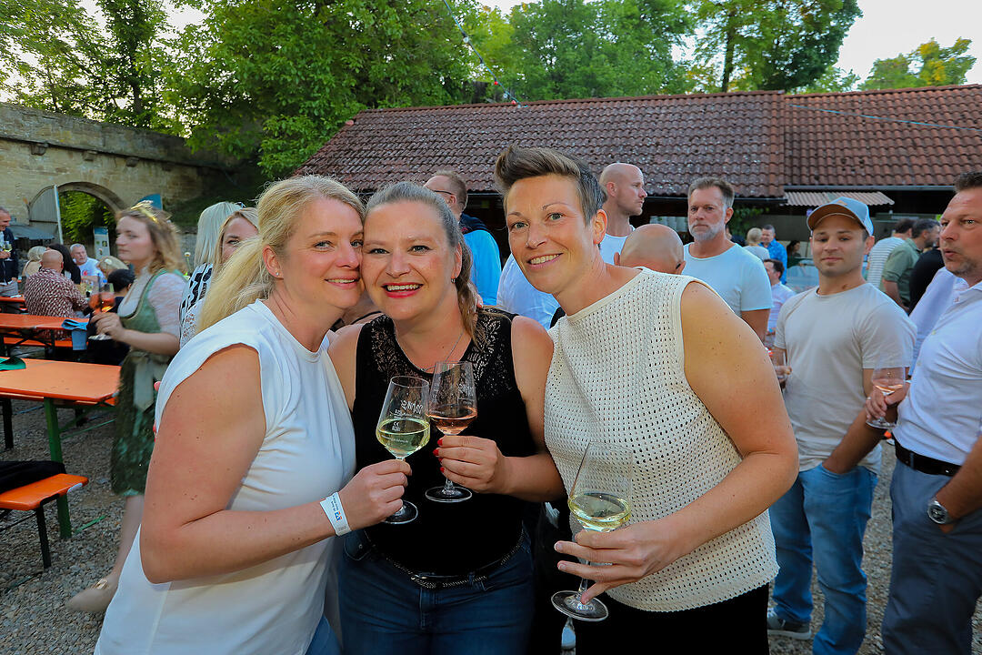 Die Fränkischen Weinprinzessinnen waren zu Gast!