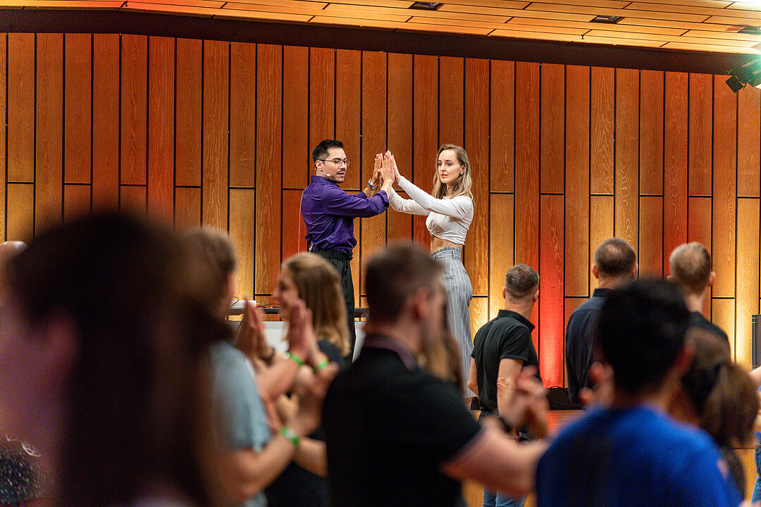 Das Festival bot viele Workshops f&uuml;r Anf&auml;nger und Profis!