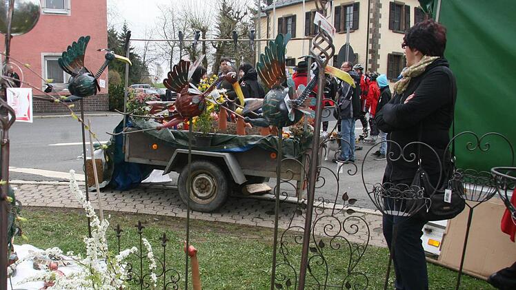 Beim Georgimarkt ist Presseck in Bummellaune.