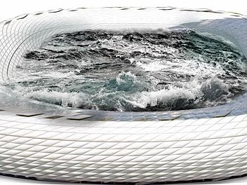 700 Mal das Volumen der Allianz-Arena - das entspricht 2047,84 Millionen Kubikmeter Wasser - wurden in den letzten 20 Jahren aus Südbayern nach Franken gepumpt. Montage: Karg