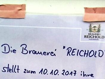 Einen radikalen Schritt geht die Brauerei Reichold: Aus Sicherheitsgründen wird dort momentan nicht gebraut, bis das Wasser in Aufseß wieder garantiert keimfrei ist. Das teilte Jörg Reichold auf der Gemeinderatssitzung mit. Foto: Carmen Schwind
