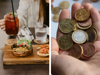 Einen Euro Eintritt: Warum Restaurantgäste jetzt extra zahlen müssen.