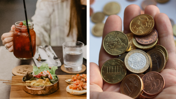 Einen Euro Eintritt: Warum Restaurantgäste jetzt extra zahlen müssen.