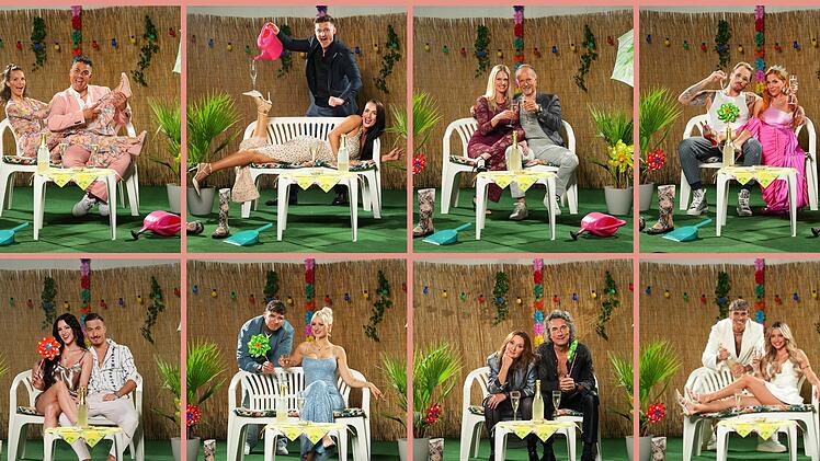 Nun ist es offiziell: RTL hat bekannt gegeben, welche Paare zum Cast der zehnten "Sommerhaus der Stars"-Staffel gehören.