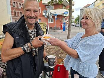 Andre Parusel und Margit Balling Obdachlos in N&uuml;rnberg