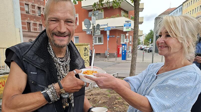 Andre Parusel und Margit Balling Obdachlos in N&uuml;rnberg
