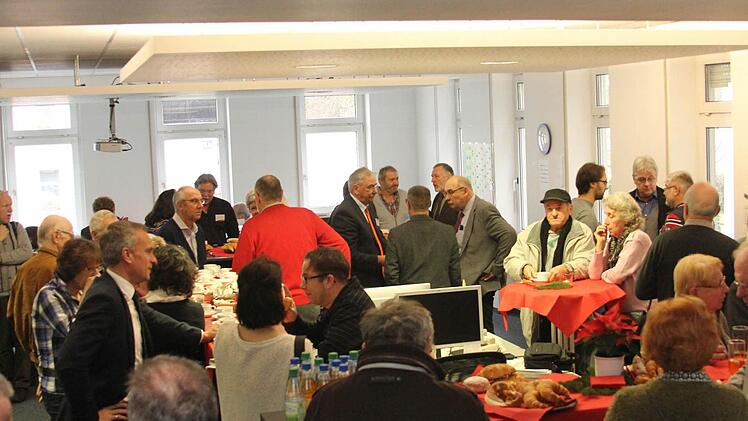 Eindrücke vom Redaktionsfrühstück. Foto: Gerd Ludwig