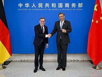 Au&szlig;enminister Wadephul besucht China