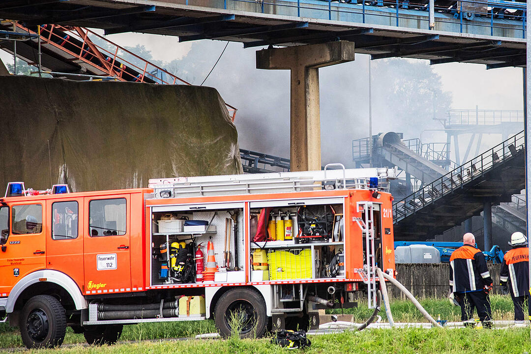 Großbrand in Ochsenfurt