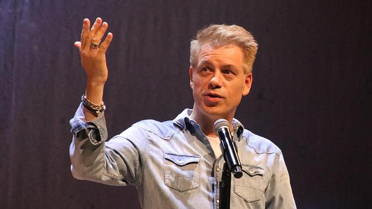 Michael Mittermeier in Bad Kissingen. Foto: Ralf Ruppert