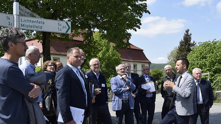 Bürgermeister Andreas Hügerich stellte die Sanierung der Katharinenkapelle in Aussicht.