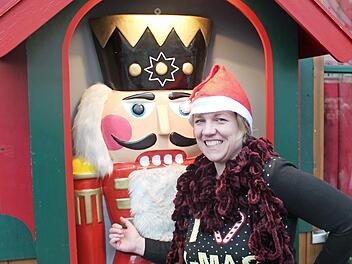 Nadine Luck hat so ihre ganz eigenen Ansichten von Weihnachten. Foto: p