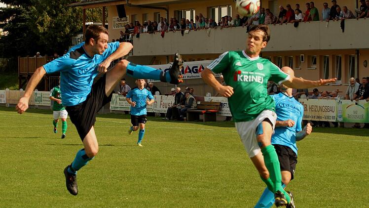 0:0 endete das Heimspiel des FC Sand gegen den ASV Rimpar. Foto: Günther Geiling