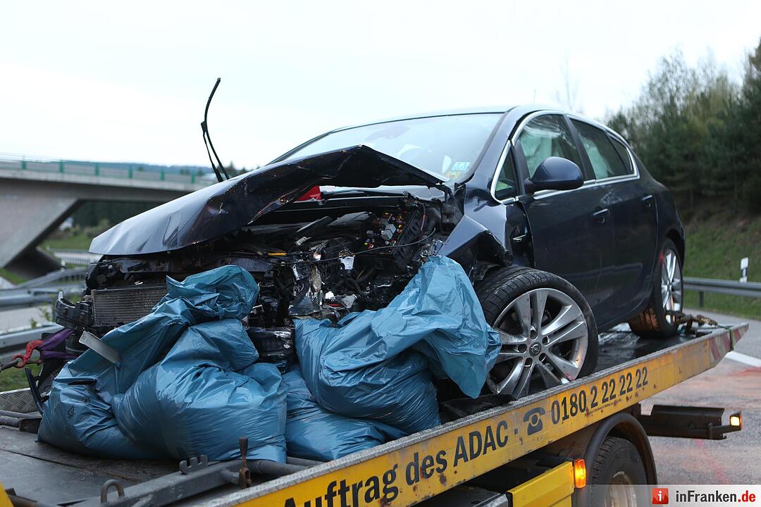 Geisterfahrer-Unfall auf der A73