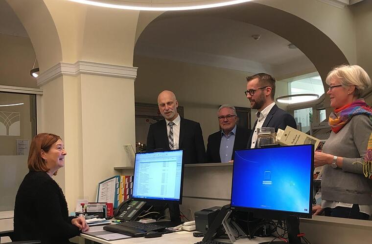 Neue Infotheke am Rathaus Bad Kissingen eingeweiht