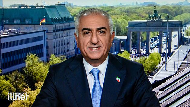 Reza Pahlavi kritisierte im "Maybrit Illner"-Interview die Haltung der Europ&auml;er zum Mullah Regime in Iran.