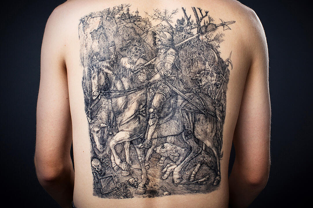 Ausstellung in Nürnberg: Albrecht Dürer als Tattoo