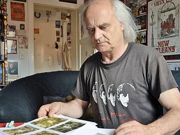 Zwei Jahre lang suchte Rainer Adam Material für seine "Stachel"-Chronik. Fotos: Pat Christ