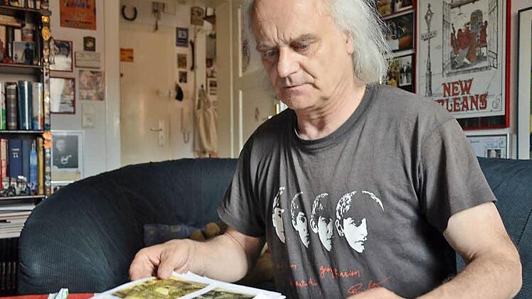 Zwei Jahre lang suchte Rainer Adam Material für seine "Stachel"-Chronik. Fotos: Pat Christ