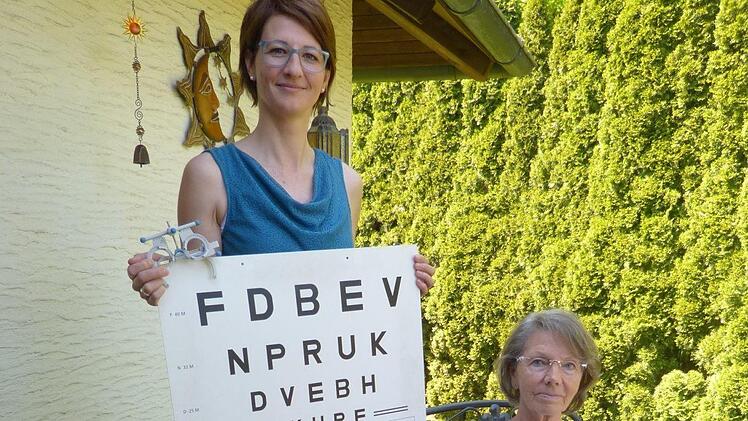 Nadine Gerstner ist mobile Ooptikerin. Foto: Carmen Schwind