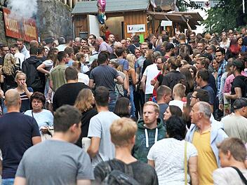 Ein 28-Jähriger hat auf dem Annafest 2018 einen Jugendlichen mit einem Bierkrug in das Gesicht geschlagen. Foto: Josef Hofbauer/Archiv