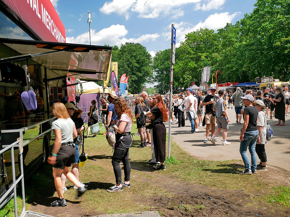 So schön war es bei Rock im Park am Samstag - Camping