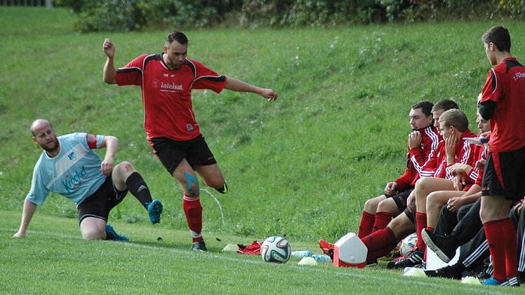 Szene vom Spiel SG Poppenroth/Lauter II - FC Fuchsstadt II.