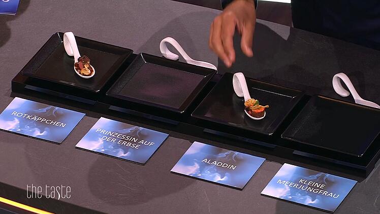 Für das Teamkochen wählt der Gast-Juror von Schloss Schauenstein Märchenthemen.