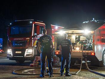 Waldbrand in Belgien