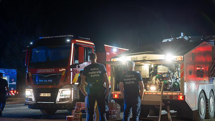 Waldbrand in Belgien