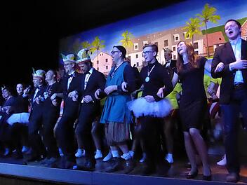 Gute Laune beim Fasching des BTC. Foto: Thomas Ahnert