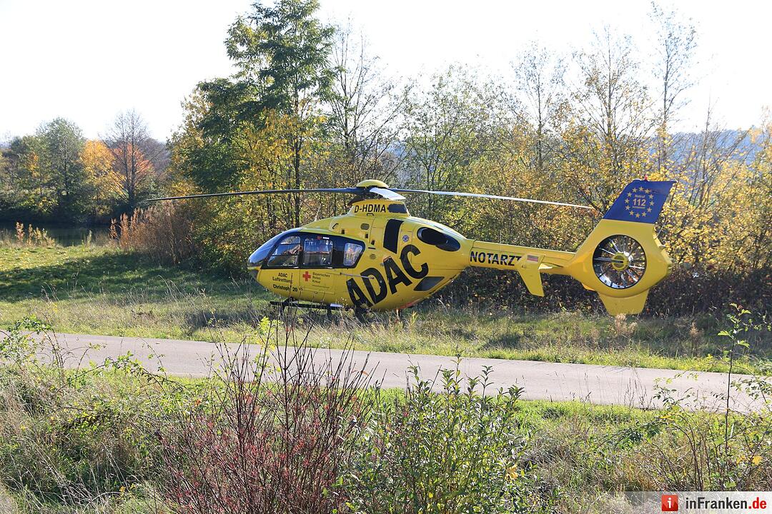 Schwerer Unfall auf der A70 bei Oberhaid