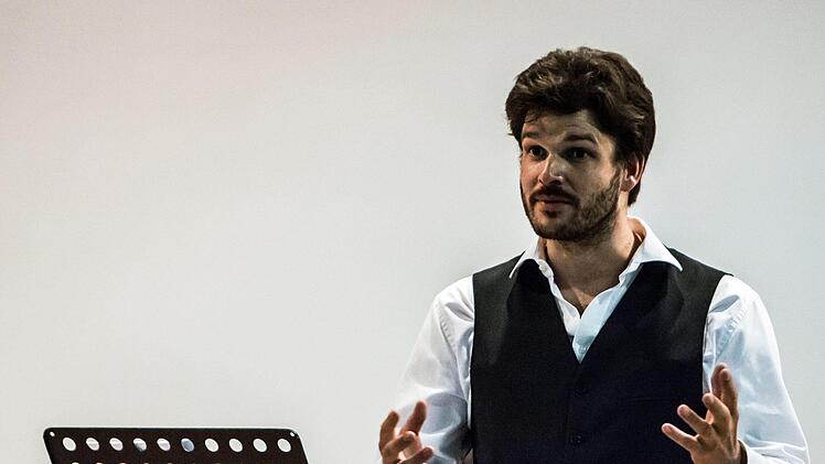 Die Pianistin Kyoko Frank und der Bariton Franz Xaver Schlecht als Rezitator gestalteten das Stipendiatenkonzert des Richard-Wagner-Verbands Coburg.Jochen Berger
