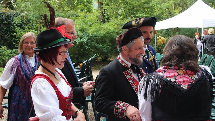 Kulturempfang des Bezirks Unterfranken auf Schloss Aschach. Foto: Dieter Britz
