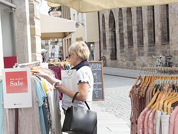 An Auswahl mangelt es den Kunden in Forchheim wahrlich nicht. Fotos: Andreas Hofbauer