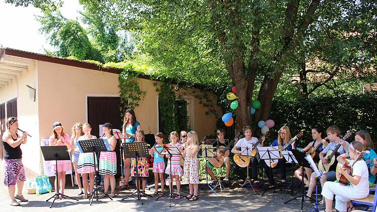 Beim "Tag der offenen Tür". Foto: privat