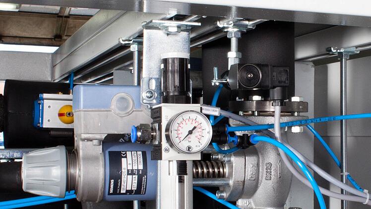 as preisgekrönte Temperiergerät der Kulmbacher Firma Wiegel. Foto: Wiegel Gebäudetechnik