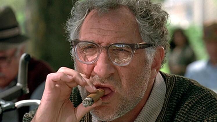 Julius Levinson (Judd Hirsch) inspiriert seinen Sohn David dazu, das Mutterschiff der Aliens mit einem Computervirus lahmzulegen.
