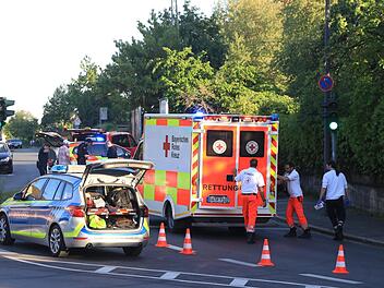 An  der Kreuzung Geisfelder Straße kam es zu einer folgenschweren Kollision Foto: News 5/Merzbach