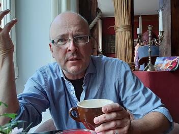 Auf ein Wort: Stefan Haufe im lockeren Gespräch mit unserem Reporter. Foto: Marco Meißner