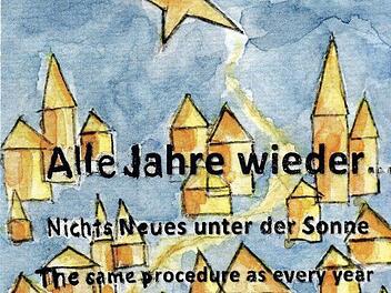Eine Karte, die zum Nachdenken anregt Foto: Eckhard Schneider