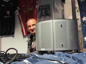 Hatte im Sternenzelt-Studio allerhand zu erzählen: Martin Halbig. Foto: Jürgen Schmitt