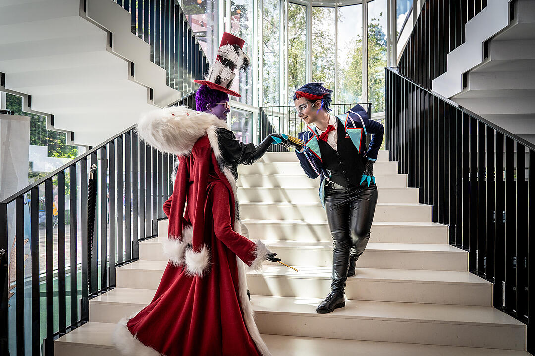 Wunderschöne Cosplays konnten bewundert werden!