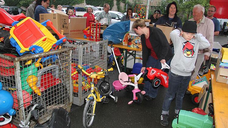 Die Spendenbereitschaft der Kulmbacher kannte keine Grenzen. Foto: Sonja Adam